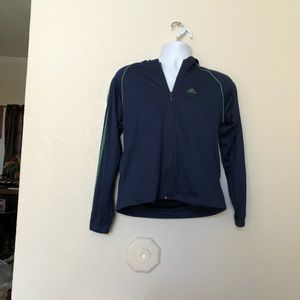 Blue and green hoodie Adidas